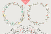 Fairytale Wedding floral collection, an Illustration by Lisa Glanz (Thumbnail 2 of 5)