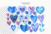 Valentines Day. Hearts, a Decorative Illustration by OllyKo Art (Thumbnail 3 of 11)