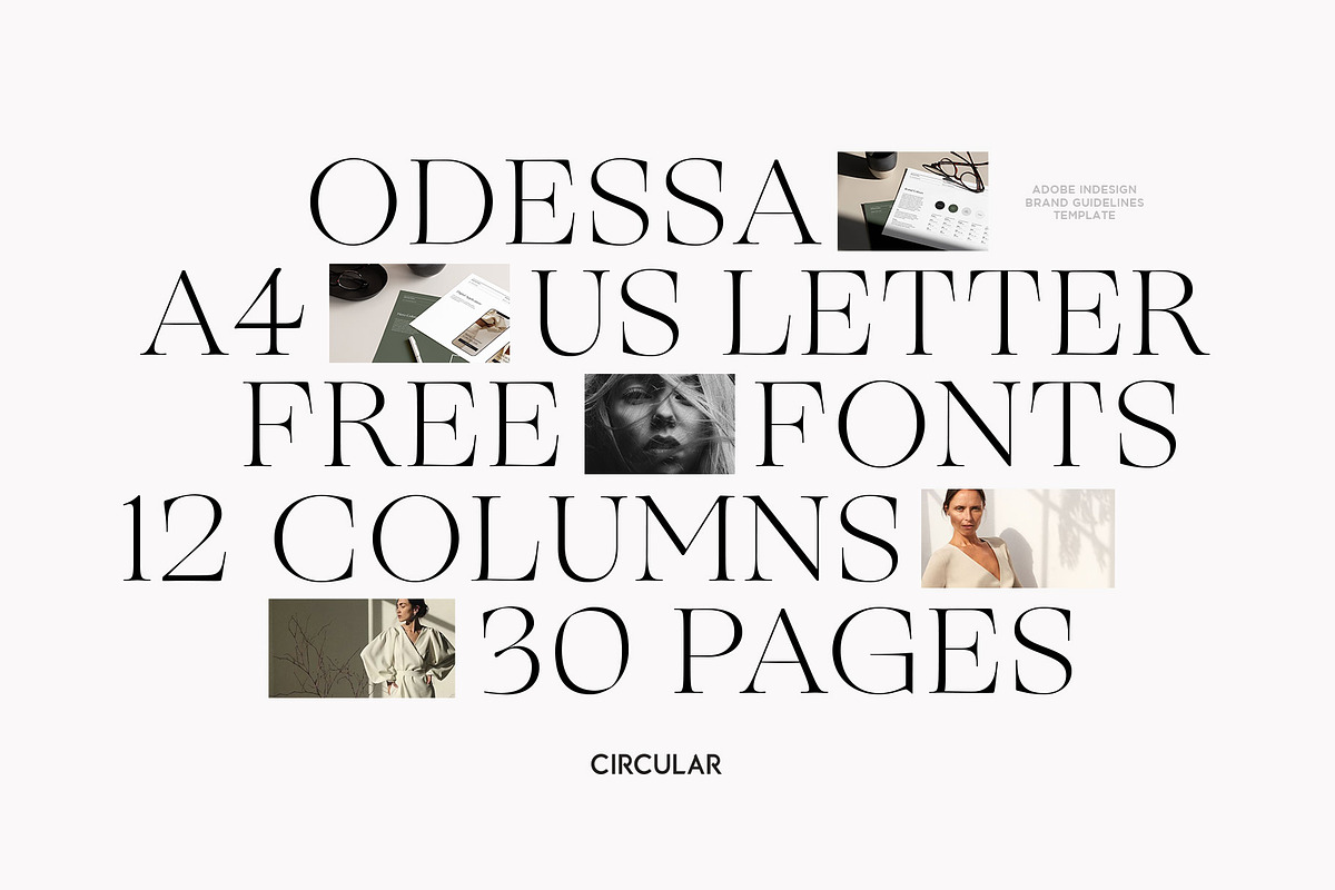 ODESSA / Brand Guidelines, a Presentation Template by Circular (Photo 17 of 20)