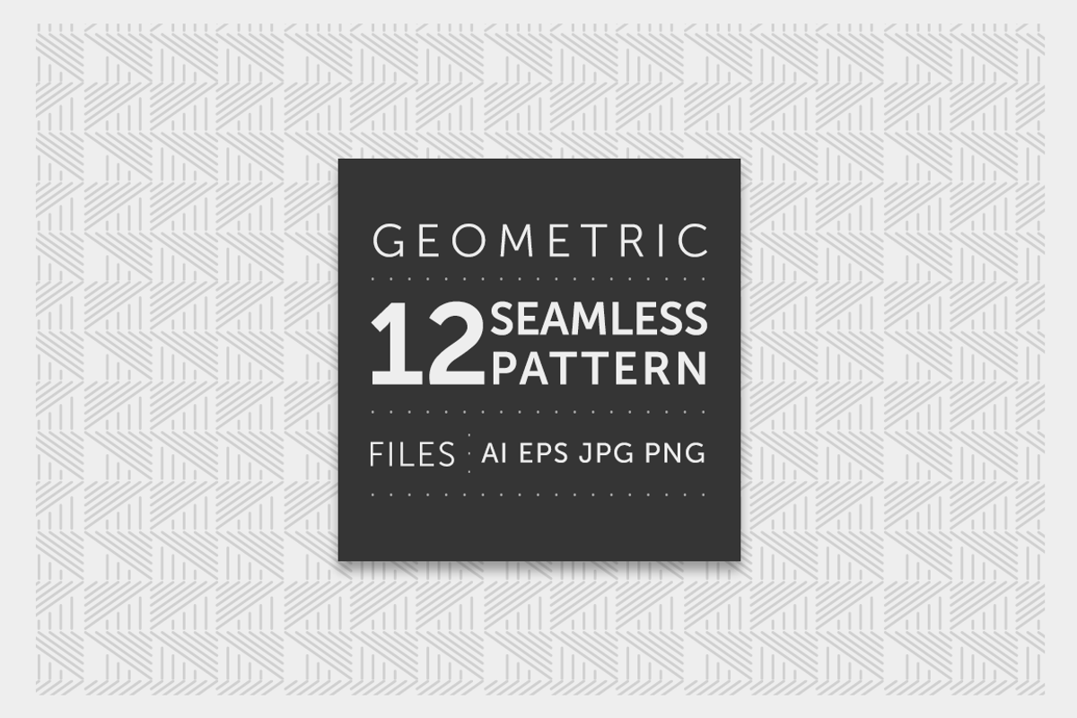 Geometric Seamless Pattern, a Pattern Graphic by picnictubesworld (Photo 1 of 8)