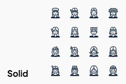 Native American People Icon Set, a Duotone Icon by Eklip Studio (Thumbnail 4 of 4)