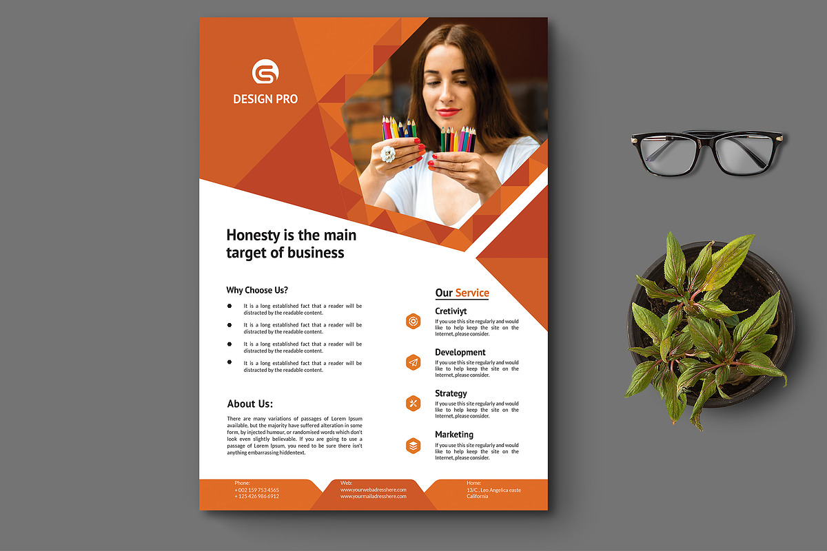 Flyer, a Flyer Template by ZAAS (Photo 2 of 7)