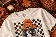 Fall Raccoon 16 PNG Cute Designs, an Animal Illustration by ElDesignState (Thumbnail 14 of 21)
