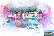 Architecture Watercolor Drawing, an Action Add-On by MRI STUDIO (Thumbnail 1 of 11)