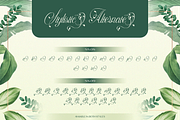 Herlyna, a Script Font by Burntilldead (Thumbnail 9 of 12)
