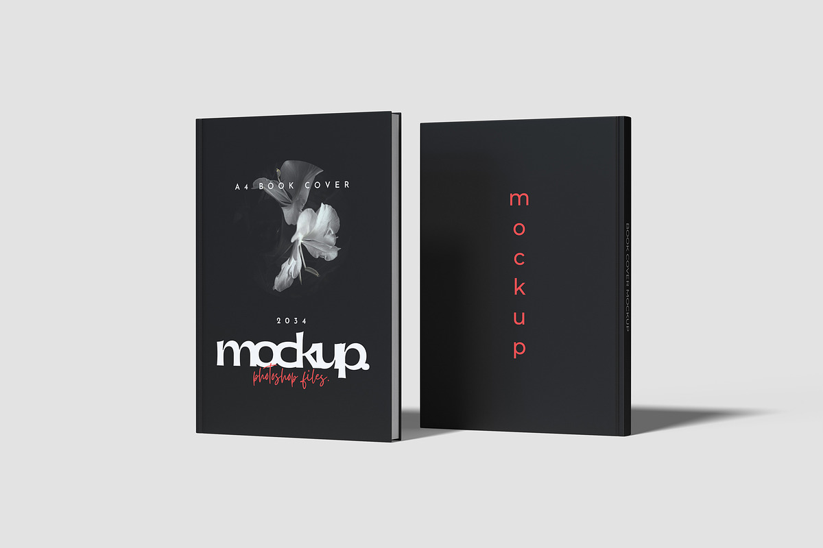 Book Cover Mockups, a Books & Magazine Mockup by graphiccrew (Photo 2 of 10)