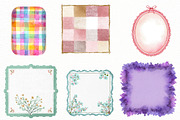 Cottagecore Spring Frame Clipart, an Illustration by Designworld (Thumbnail 7 of 7)