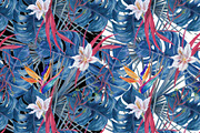 Tropical patterns, a Pattern Graphic by ramika (Thumbnail 5 of 5)