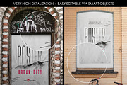 15 Premium Urban City Poster MockUps, a Print Template by Free-PSD-Templates (Thumbnail 2 of 5)