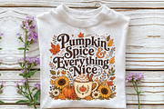 Cozy Fall Sublimation PNG, a Seasonal Illustration by DreamPrint404 (Thumbnail 2 of 6)