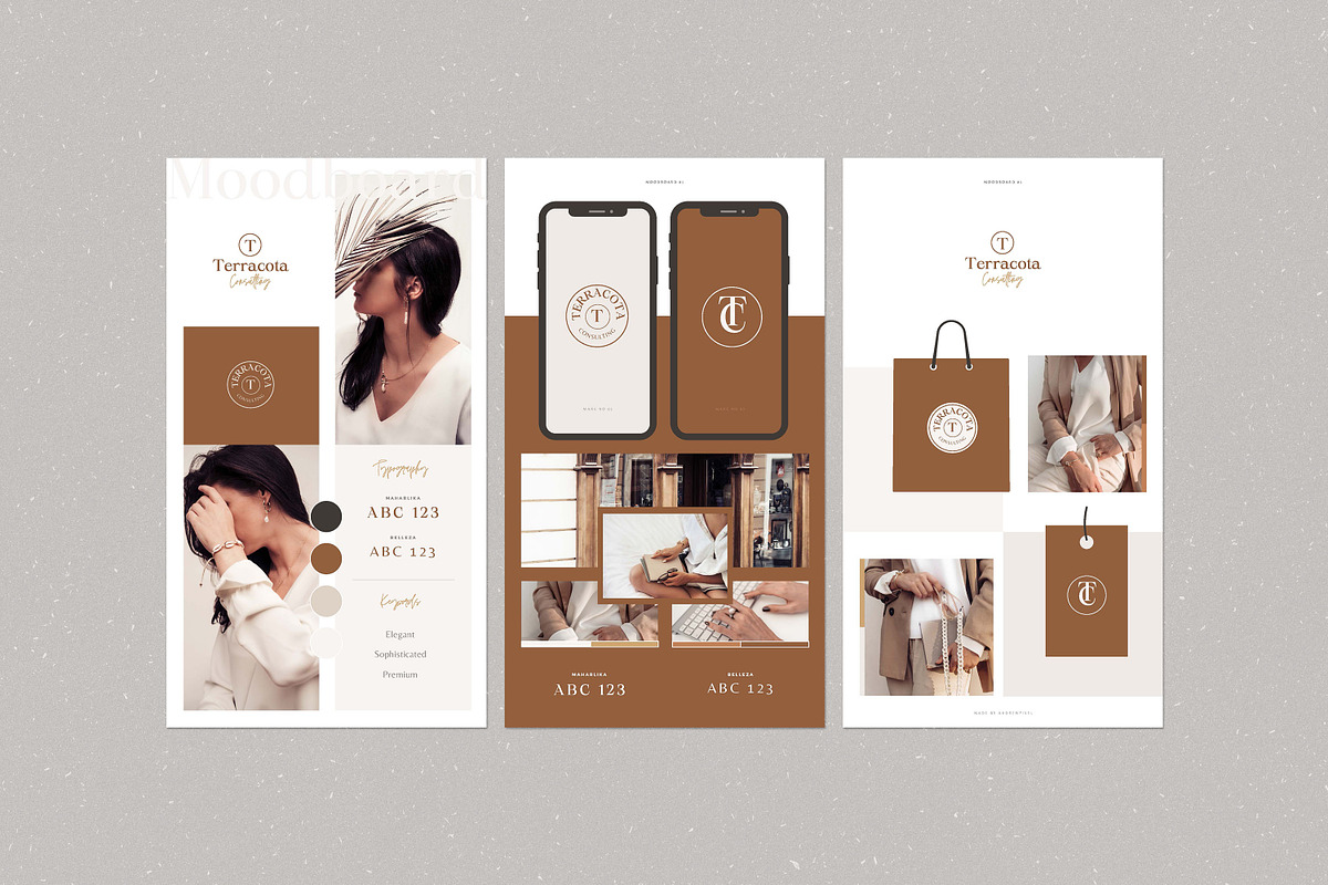 Brand Sheets For Canva & Illustrator, a Templates & Theme by AndrewPixel (Photo 10 of 11)