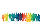 Group of people set. Diversity, a Person Illustration by Stafeeva (Thumbnail 3 of 4)