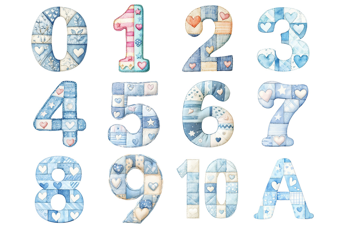 Baby Nursery Alphabet Clipart, a Seasonal Illustration by CitraGraphics (Photo 2 of 4)
