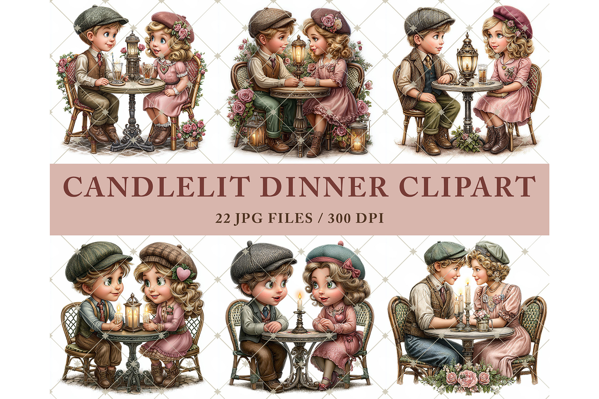 Candlelit Dinner JPG, a Person Illustration by Memories By Lea (Photo 3 of 7)