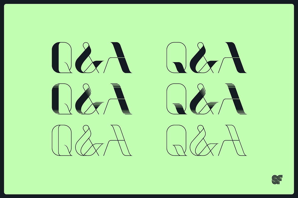 Arx | Display | 3 Fonts + 2 Styles, a Serif Font by Superfried Font Shop (Photo 5 of 11)