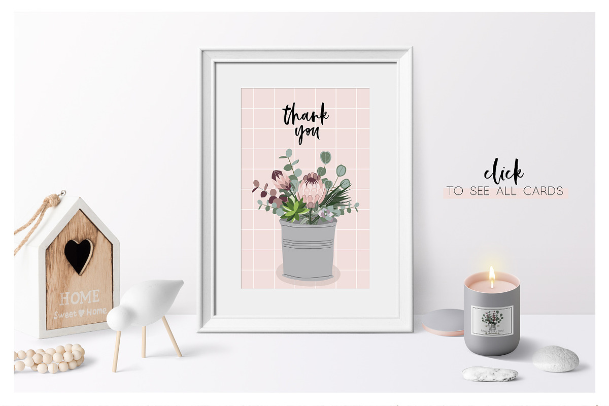 Protea - botanical garden collection, an Illustration by lokko studio (Photo 7 of 7)