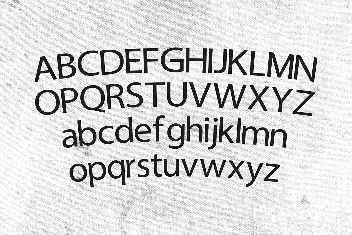 Mybasic Sans Serif, a Sans Serif Font by Nickhard (Photo 3 of 4)