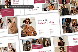 Modern Fashion Gallery Slides, a Presentation Template by Antstheme