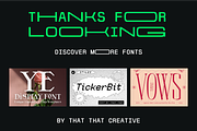 SALE: Mostest Mono Font Family, a Font by That That Creative (Thumbnail 10 of 10)