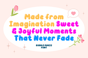 Bubble Magic - Bubble Font, a Handwritten Font by Mozatype (Thumbnail 3 of 8)