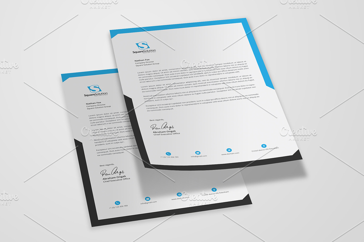 Letterhead, a Stationery Template by Cristal Pioneer (Photo 9 of 9)