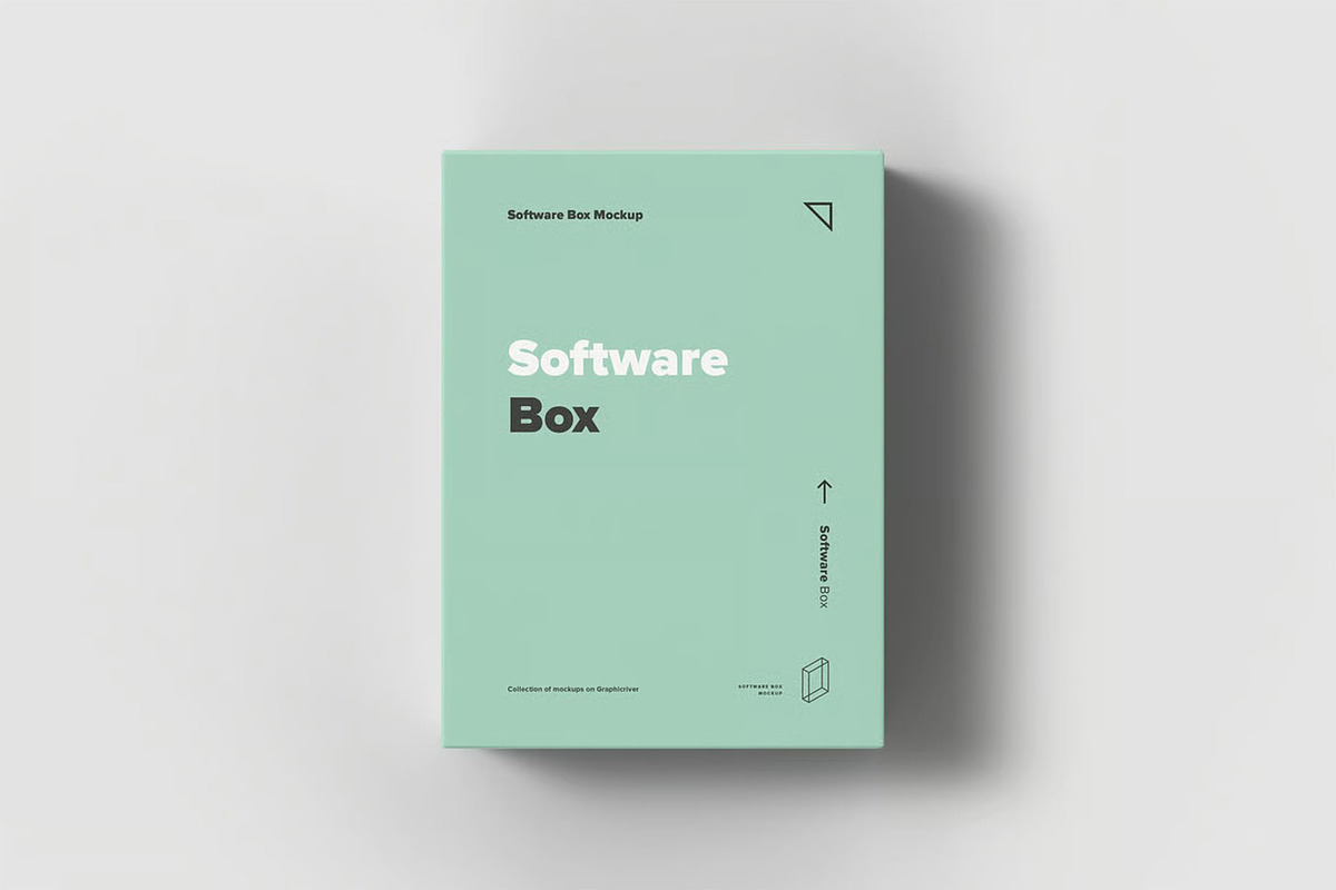 Software Box Mock-up, a Product Mockup by zippypixelstudio (Photo 15 of 16)