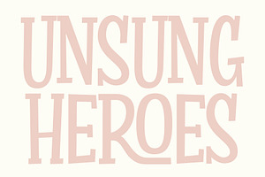 Factory Heroes - A Playful Font