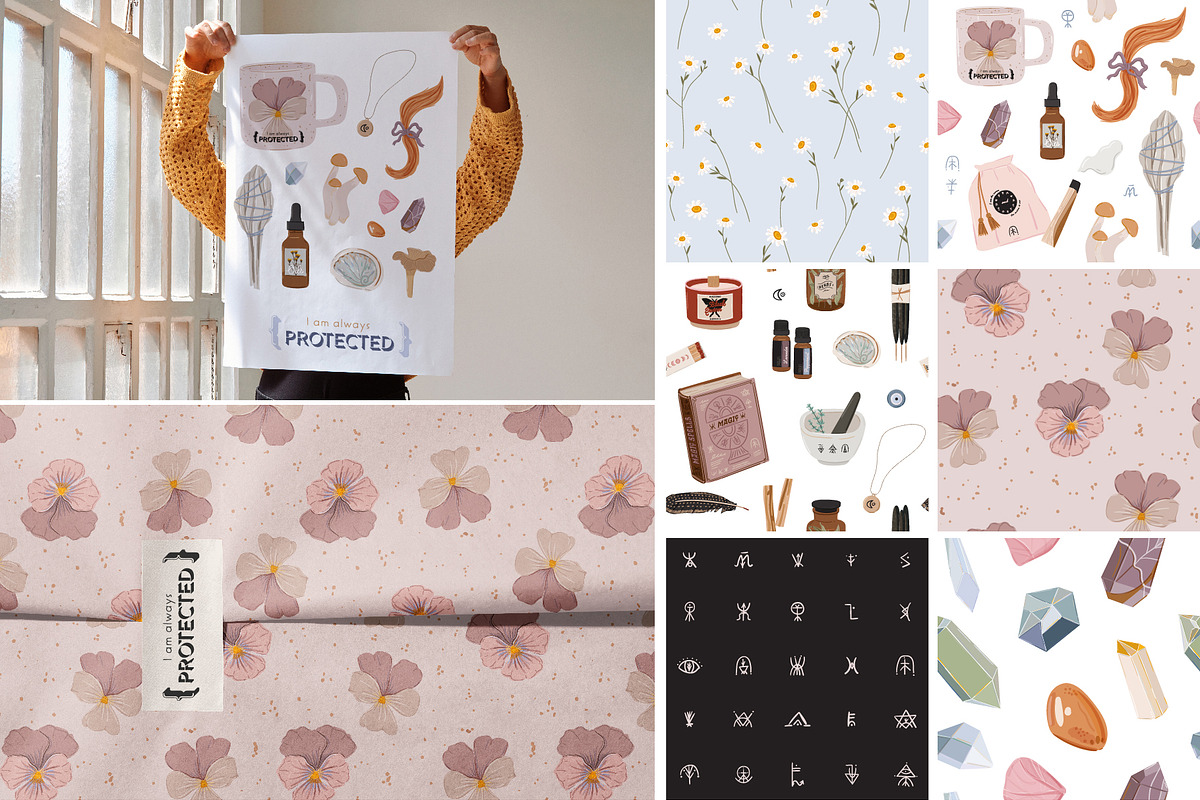 Botany & Halloween mystery BUNDLE, a Decorative Illustration by Ruslana Lubenets (Photo 22 of 47)