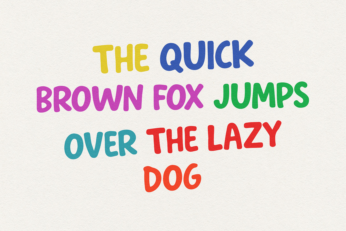 Landeur Peufios Playful Rounded Sans, a Sans Serif Font by Maulana Creative (Photo 2 of 7)
