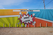Hoarding Billboard Mockup Template, an Advertising Mockup by GearShift (Thumbnail 3 of 4)