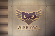 Wise Owl Logo, a Branding & Logo Template by essegraphic (Thumbnail 6 of 6)