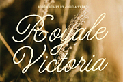 Royale Victoria | Handwritten Script, a Handwritten Font by Jolicia Type (Thumbnail 1 of 10)