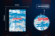 Abstract Sports Jersey Pattern, a Sport Illustration by samsulpassive (Thumbnail 3 of 3)