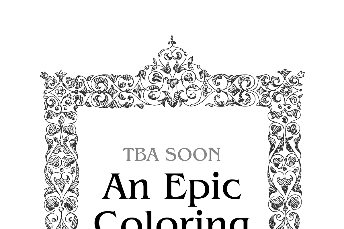 Epic Coloring Pages - kids & adults, a Person Illustration by Nuvame Arts & Designs (Photo 2 of 11)