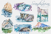 90%OFF! Watercolor Forest Bundle, an Animal Illustration by ArtCreationsDesign (Thumbnail 13 of 18)