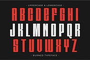 Burned - Modern Sans Serif Font, a Sans Serif Font by Pian45 Studio (Thumbnail 5 of 8)