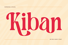 Kiban - Branding Logo Font