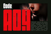 Gridforce - Heavyweight Display Font, a Sans Serif Font by PuriCreative (Thumbnail 6 of 9)