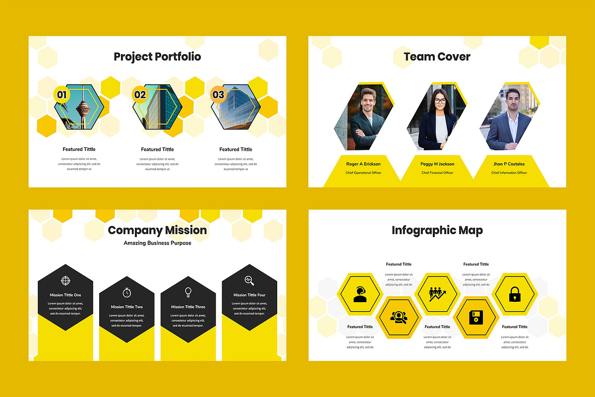 Hexava - Presentation Template, a Presentation Template by TMint Creative