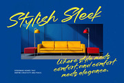 Bahery Stankif Modern Brush Font, a Script Font by stylishtype.co (Thumbnail 11 of 20)