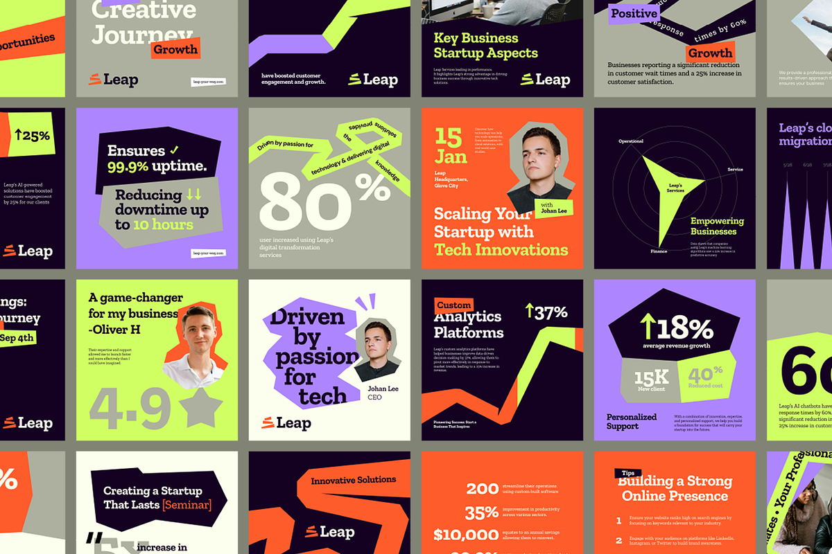 Creative Entrepreneur Instagram, a Social Media Template by Louds Studio (Photo 5 of 5)