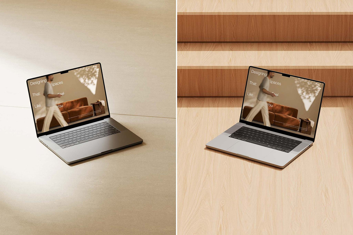 Nordic Device Mockup Collection, a Mac Mockup by Mockup Line (Photo 6 of 10)