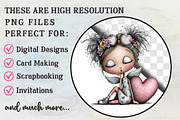 Dreamy Cupids Whimsical Valentine Se, an Illustration by RobertsArt (Thumbnail 2 of 7)
