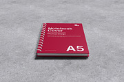 Notebook Cover Mockup, a Product Mockup by xavier_studio (Thumbnail 4 of 5)