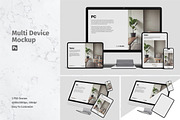Multi Devices Mockup, a Mac Mockup by MA-KING_ART (Thumbnail 1 of 5)