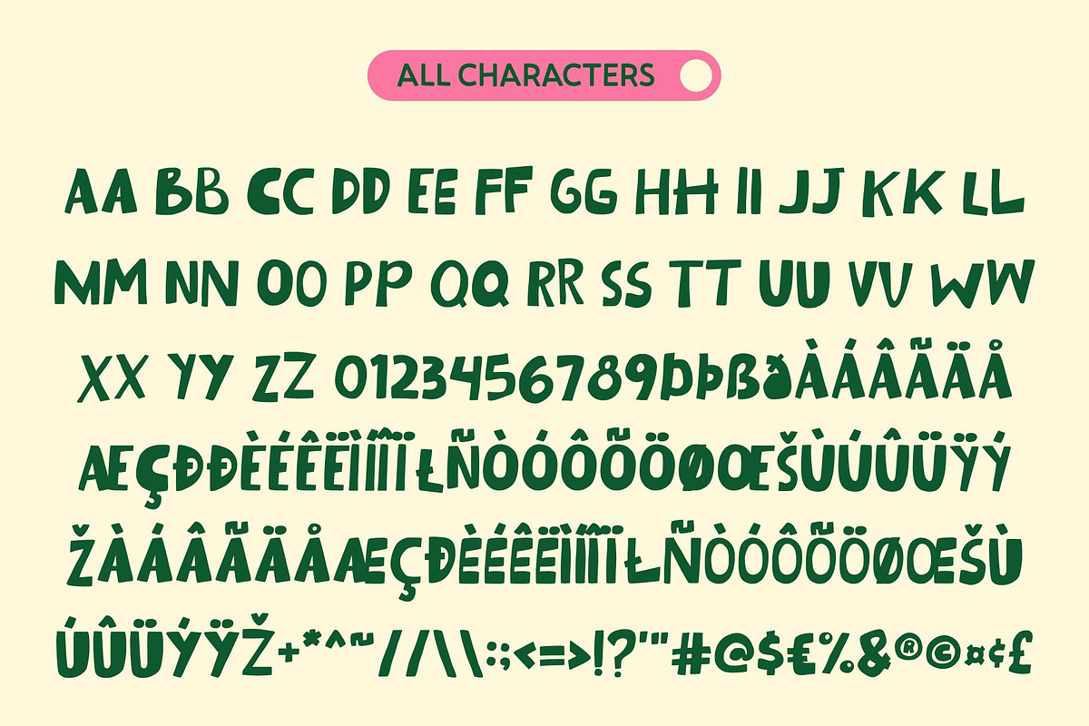 CS Winslow – Fun Font, a Handwritten Font by Craft Supply Co. (Photo 8 of 8)