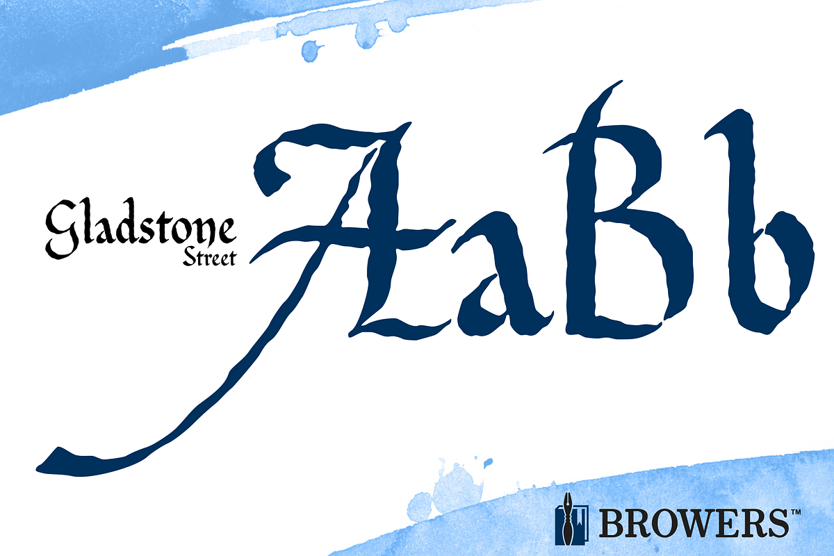 Gladstone Street Font - 60% Off preview 2