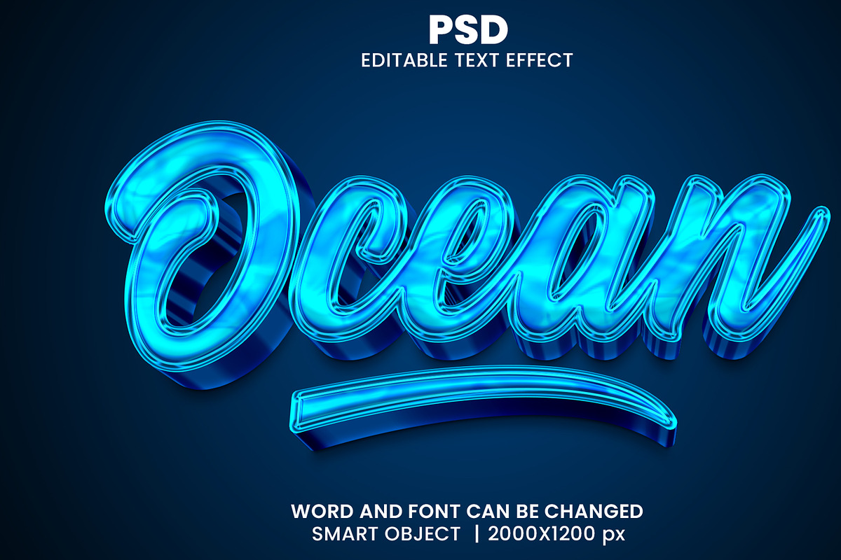 Modern 3d Text Effect Bundle PSD, a Layer Style Add-On by bdrobin (Photo 9 of 21)