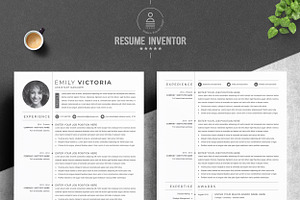 Simple Resume/CV Template For Word