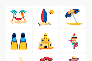 Animated Tropical Icon Set, a Duotone Icon by Prosymbols (Thumbnail 9 of 14)